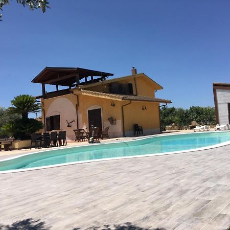 SantʼAngelo Muxaro Agriturismo Tenuta San Giovanni Casale Leto מראה חיצוני תמונה